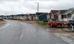 Nieuwbouwwijk in het koude en natte Happy Valley - Goose Bay